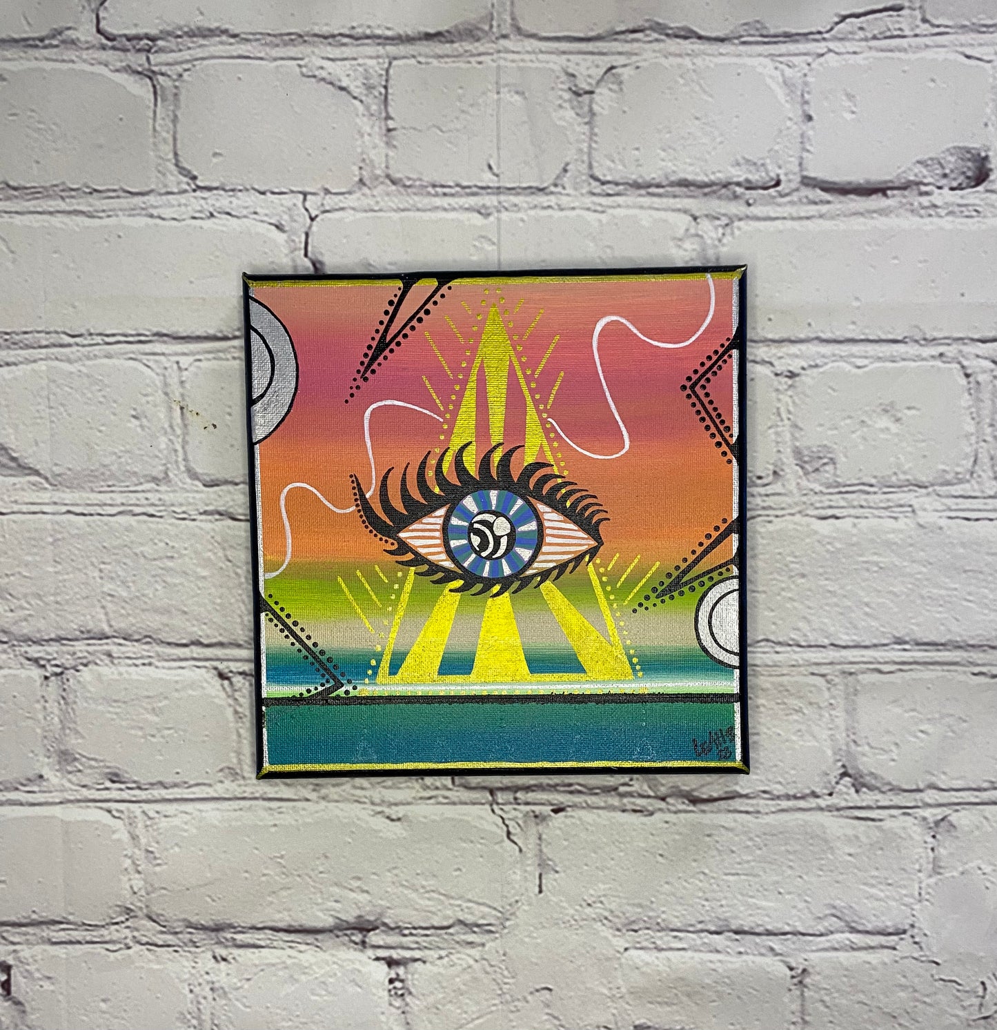 All Seeing Eye Original Canvas