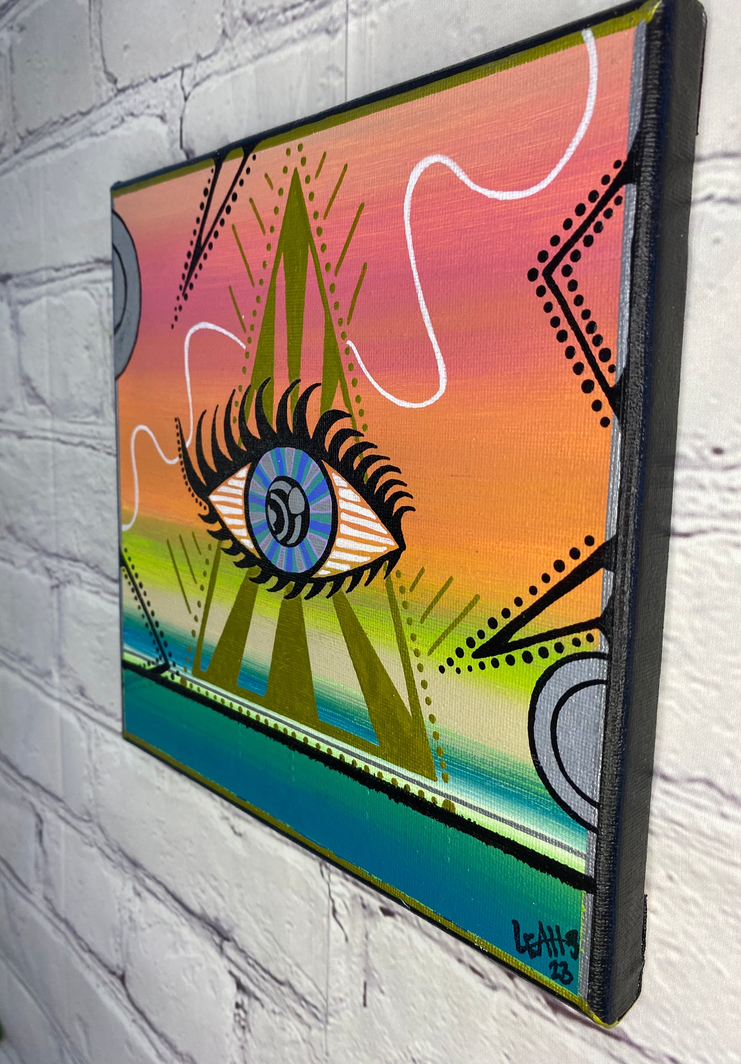 All Seeing Eye Original Canvas