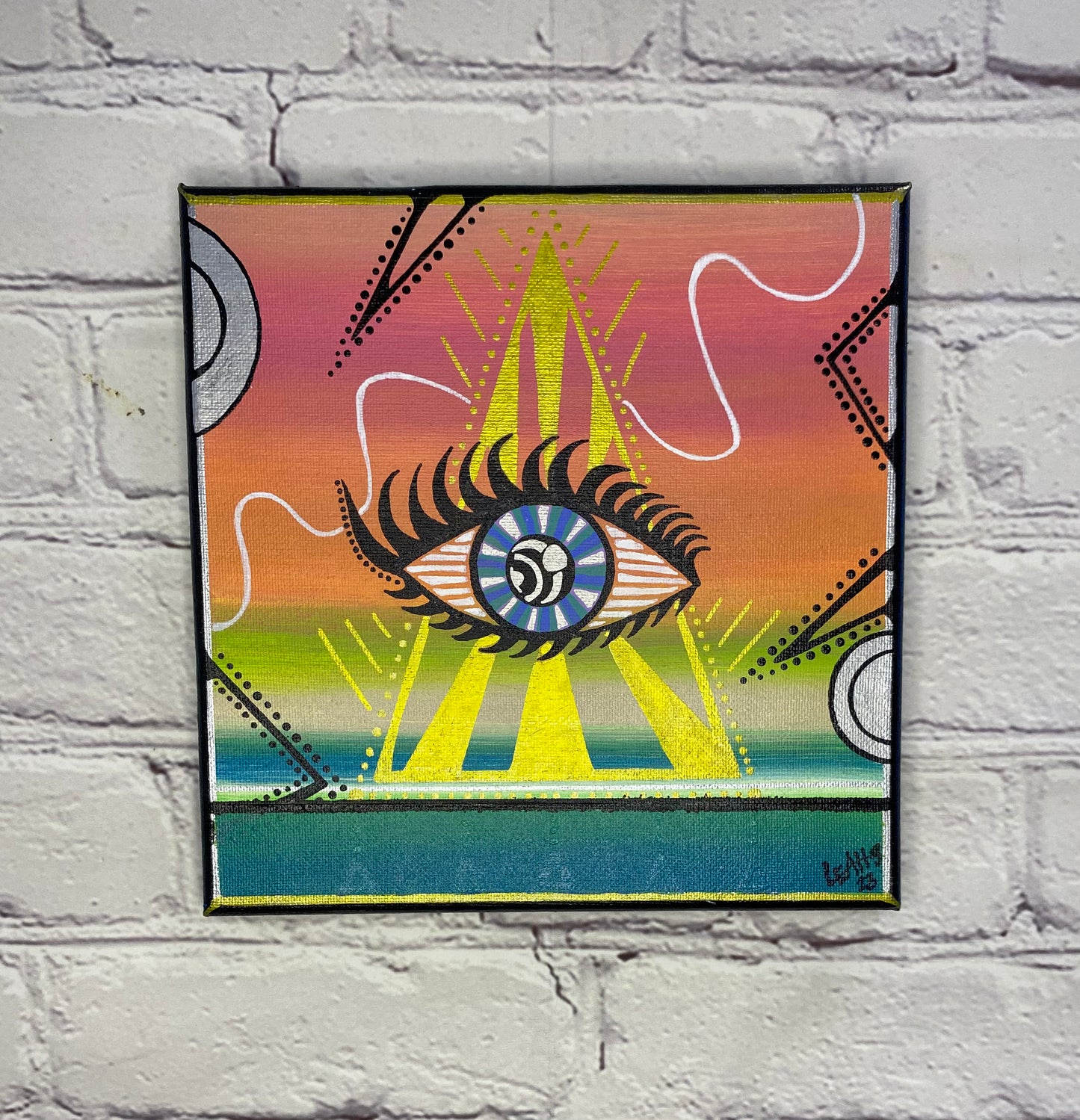 All Seeing Eye Original Canvas