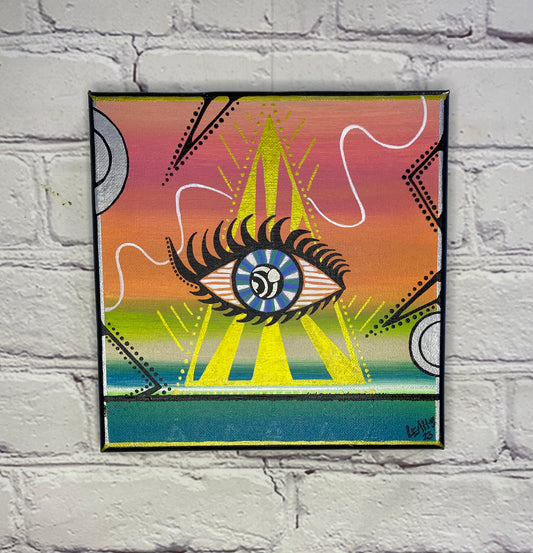 All Seeing Eye Original Canvas