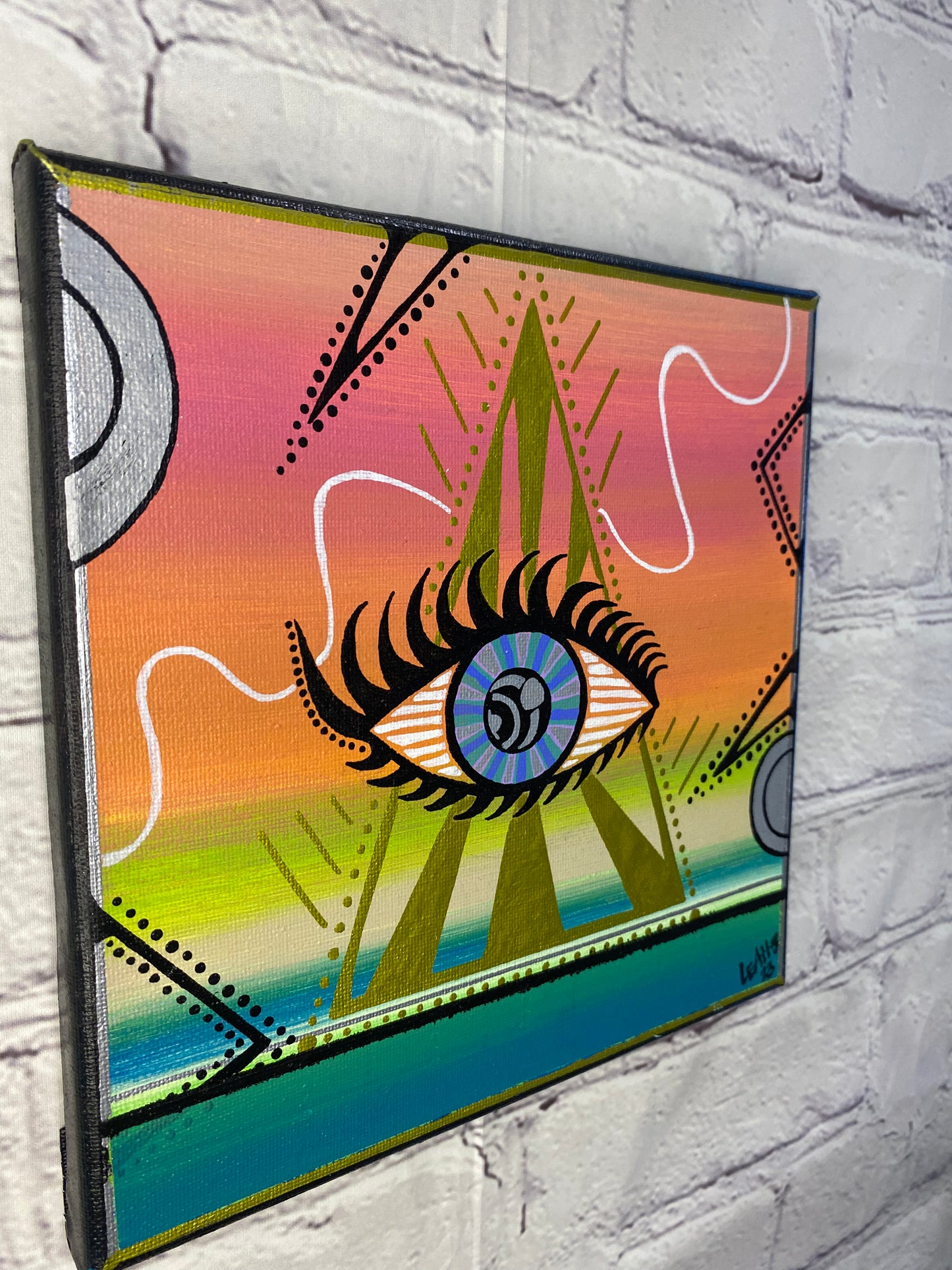 All Seeing Eye Original Canvas